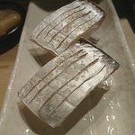 名代 駒寿司 - 太刀魚炙り