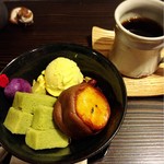 Mame To Kurumi - 秋パフェとブレンドコーヒー
