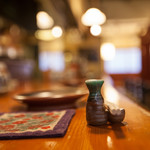 鳥舎あかさき - こだわりのカウンター