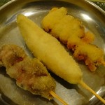 串揚げ 弘明寺 フライ yawd - レバー・茄子・浅利