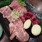 焼肉 ひまわり亭 - 厚切盛りA 1,900円