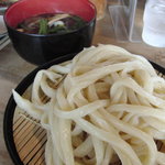 元祖田舎っぺうどん - きのこ汁＋もりうどん