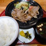 いちにいさん - 黒豚の生姜焼きセット