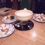 チーズフォンデュ