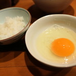 炭焼 ちきんかばぶ - 卵かけご飯