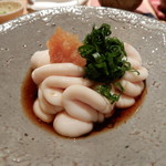 鮨 いまむら - 鱈の白子ポン酢
