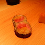 鮨 さかい - 隣りのお客さんが追加したトロたく