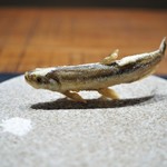 傳 - 本ししゃもの揚げ物