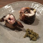 にょろ助 瓢六亭 - 丸ぶつ焼きカット