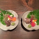 にょろ助 瓢六亭 - 肝わさ