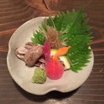 にょろ助 瓢六亭 - 肝わさ