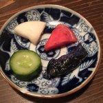 にょろ助 瓢六亭 - お漬物