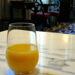 東京ステーションホテル ロビーラウンジ - オレンジジュース