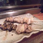 Kushiyaki Manaka - 皮、ボンジリ