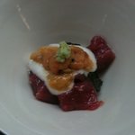 小松 弥助 - 雲丹と漬けと山芋と海苔がご飯の上で合いまみれ！