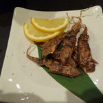 鮮菜活粋 河野 - 干しホタルイカ。酒の肴に最高