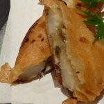 鮮菜活粋 河野 - えビのふわふわ春巻き。ほわほわでした。