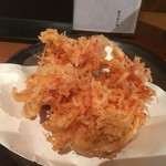 蕎野 - 桜エビの掻き揚げ