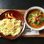 スプーンソング - 【辛さ15倍】チェティナッドカレー ～Samudraレストラン風～