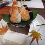 弘寿司 - 蒸し海老お代わり(娘用)