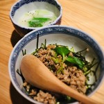 鳥さわ - 鶏そぼろ丼