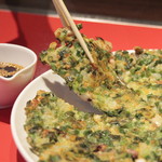 豚王 - ニラ海鮮チヂミ-おすすめ