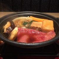 すき焼き 牛しゃぶ 松重 - すきやき膳(特撰松阪牛)