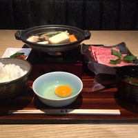 すき焼き 牛しゃぶ 松重 - すきやき膳(特撰松阪牛)