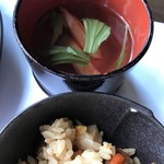 はんぺいcafeアマミク魚歳別館 - お吸物