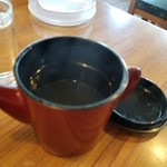 やぶ富 - 蕎麦湯