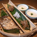 那須別邸 回 - 朝食・篭盛り