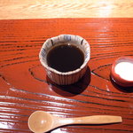 那須別邸 回 - 懐石・甘味、黒蜜ゼリー