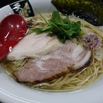 超純水採麺 天国屋 - 鶏白醤油麺　800円