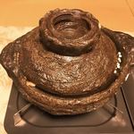 旅館大橋 - 台の所 蟹すき鍋 冬野菜 他