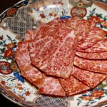 焼肉 大河 - 神戸牛上カルビ