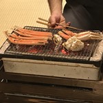 旅館大橋 - 赤くなってます。