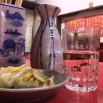 仙龍 - 熱燗320円 ※おしんこ付き