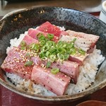 Japanese Restaurant DORAYA - 本まぐろステーキ丼