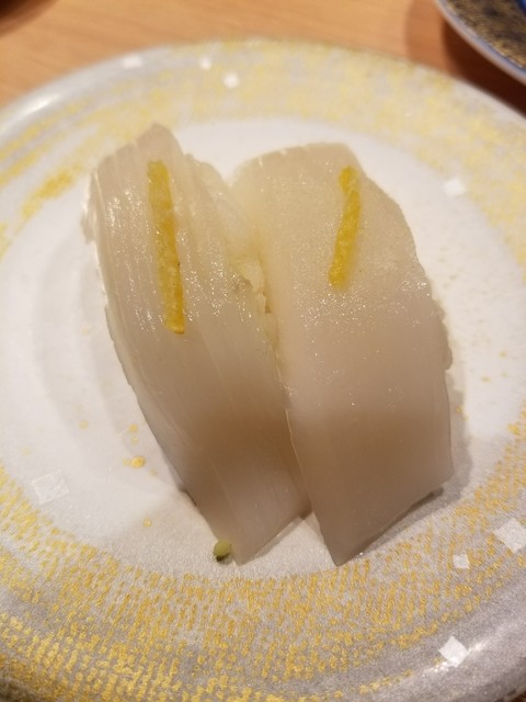 回転寿し 鱼一心 - いかゆず塩 194円