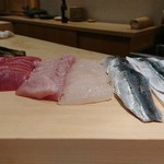 寿しの吉乃 - 握りのネタ