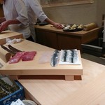 寿しの吉乃 - 握りのネタ