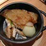 寿しの吉乃 - 焼きフカヒレと松茸等