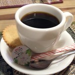 カフェ ダンダン - 本日の〆はブラックコーヒー