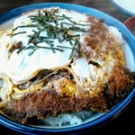 橋場食堂 - カツ丼（大盛り）