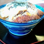 橋場食堂 - カツ丼（大盛り）