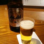 北新地 大嵓埜 - (飲み放題) 中瓶ビール 2017年12月