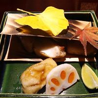 北新地 大嵓埜 - ●おまかせコース ⑥焼物 2017年12月