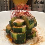 創作麺工房 鳴龍 - 「ごまきゅうり」300円