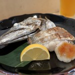 よし春 - 太刀魚の塩焼き