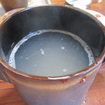 ソバイスバ いさと - 蕎麦湯